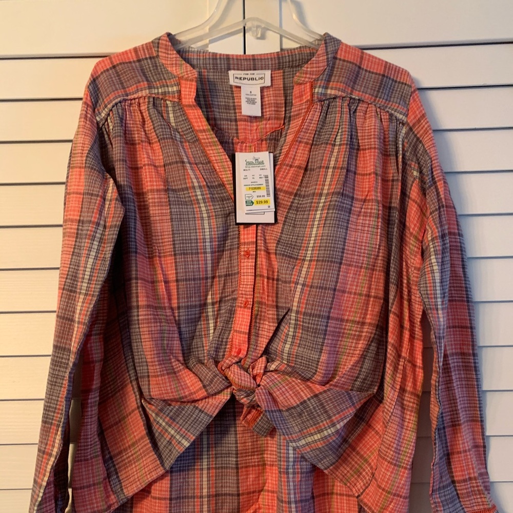 Long sleeve flannel